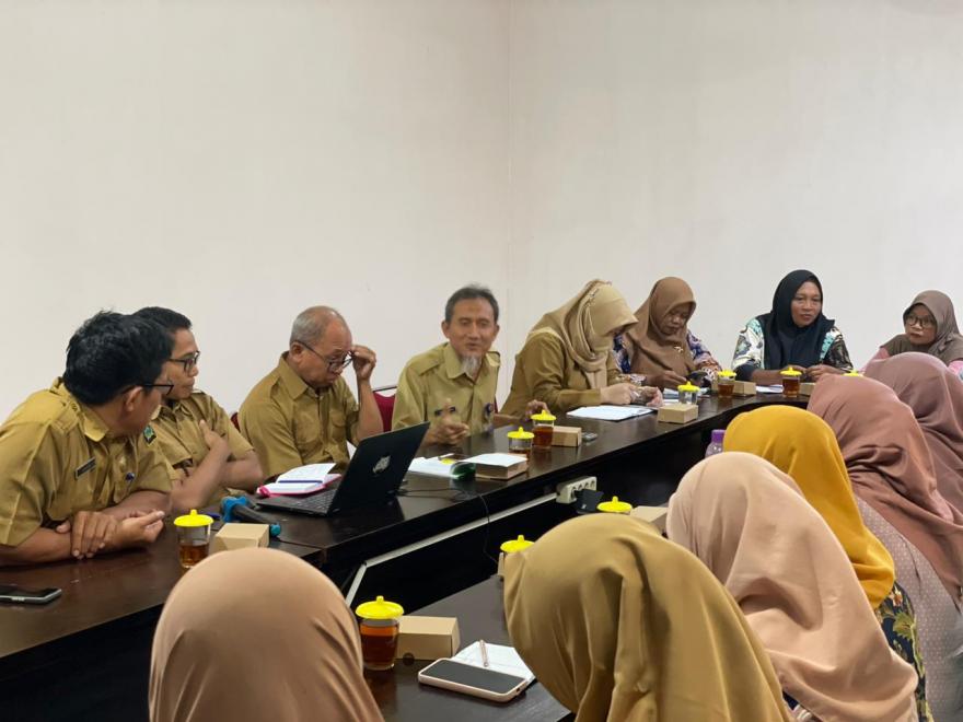 Pemkal Bersama Puskesmas dan Kader Posyandu Lakukan Koordinasi Imbas Penurunan Anggaran DD